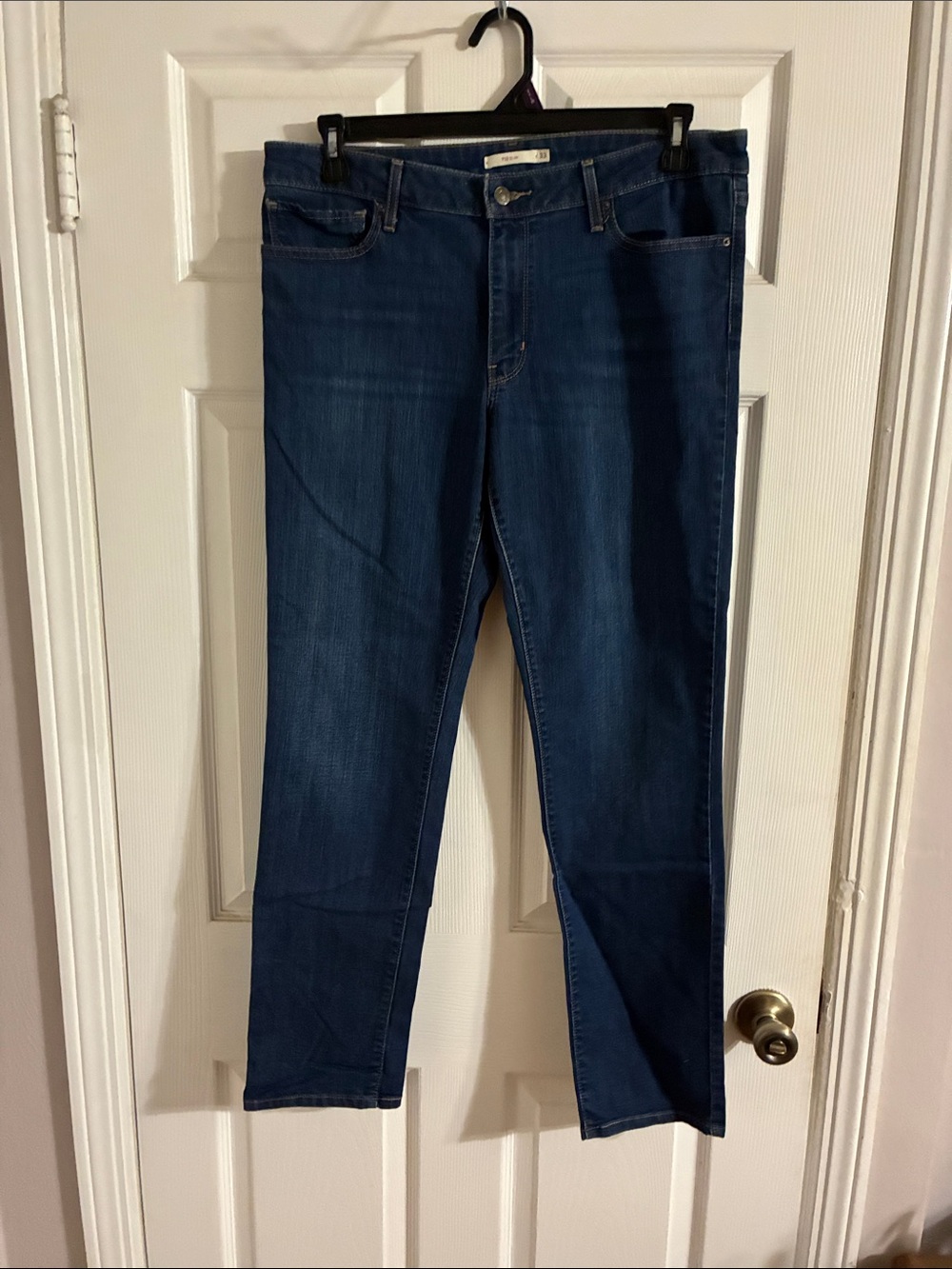 Levi's Indigo Slim Straight Jeans